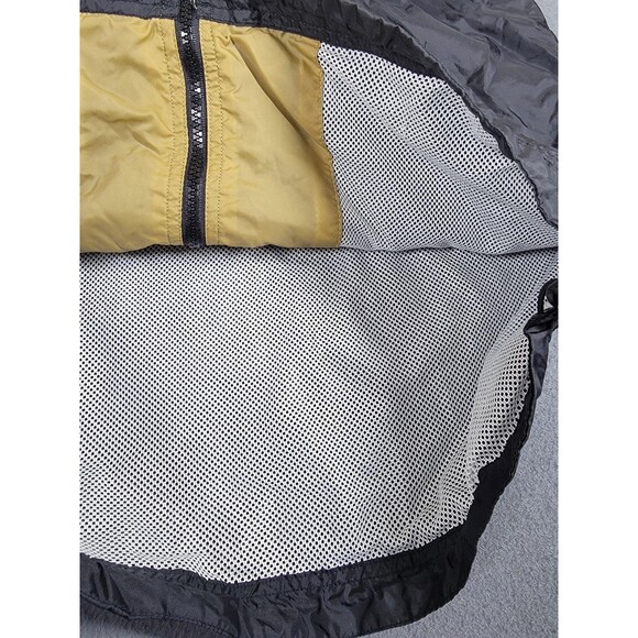 Purdue Boilermakers Jacket Mens Medium Gold Black NCAA Basketball Starter Hooded - Picture 8 of 16